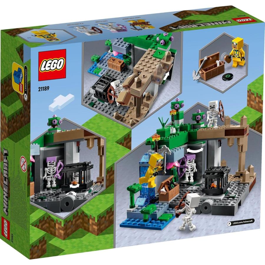 LEGO（レゴ） マインクラフト スケルトンの洞窟 21189 おもちゃ