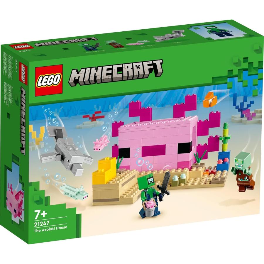 LEGO（レゴ） マインクラフト ウーパールーパーハウス 21247 おもちゃ