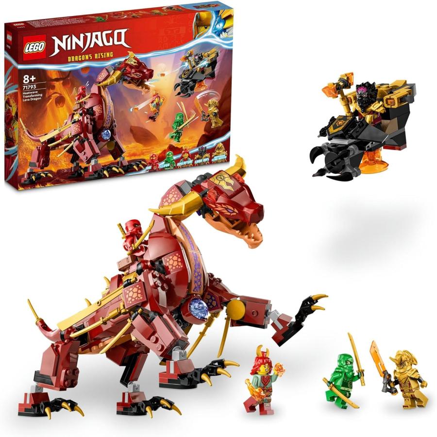 ③プレゼント付き❤️セット販売❤️ LEGO NINJAGO レゴ ニンジャゴー 火焔のヒートウェーブドラゴン 71793