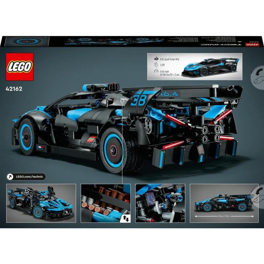 レゴ LEGO テクニック ブガッティ・ボライド Agile Blue 42162 9歳以上 おもちゃ 玩具 プレゼント 誕生日 ブロック