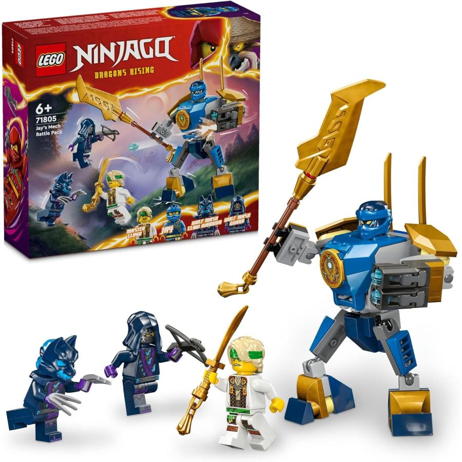 LEGO NINJAGO レゴ ニンジャゴー ジェイのバトル・メカスーツパック 71805 おもちゃ 玩具 誕生日 プレゼント ブロック 対戦 ロボット 食品・雑貨の総合通販 DON-SHOP - 通販 - Yahoo ショッピング