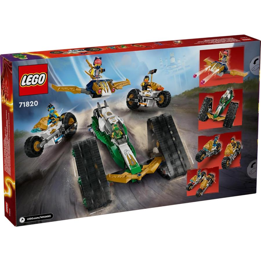 レゴ LEGO ニンジャゴー ニンジャ 合体ウルトラビークル 71820 おもちゃ 玩具 誕生日 クリスマス プレゼント ブロック 対戦 ロボット_4
