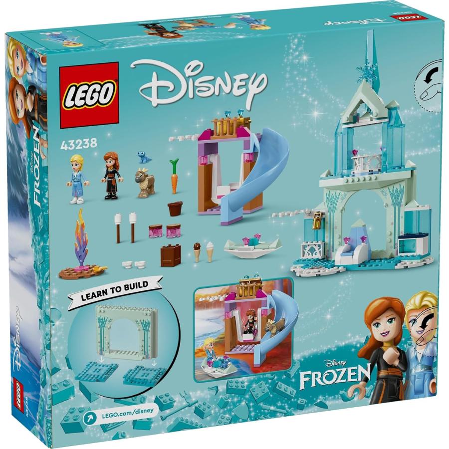 レゴ LEGO ディズニープリンセス エルサの氷のおしろ 43238 おもちゃ アナと雪の女王 ディズニー グッズの画像