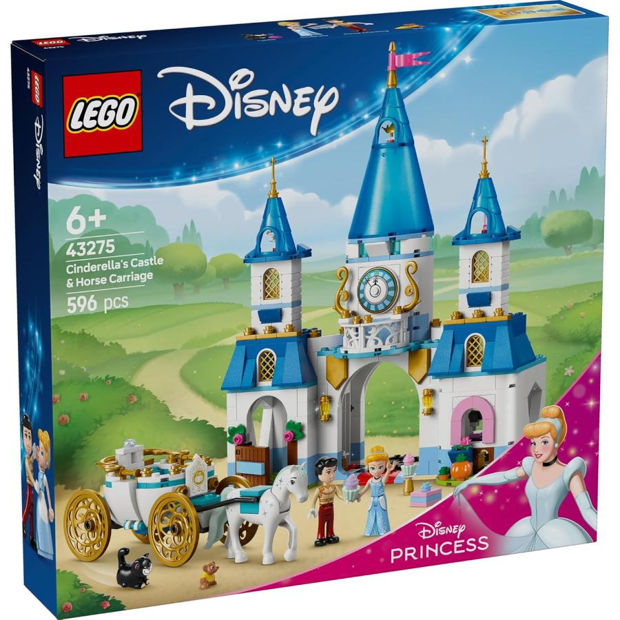 LEGO（レゴ） ディズニープリンセス シンデレラのおしろと馬車 43275