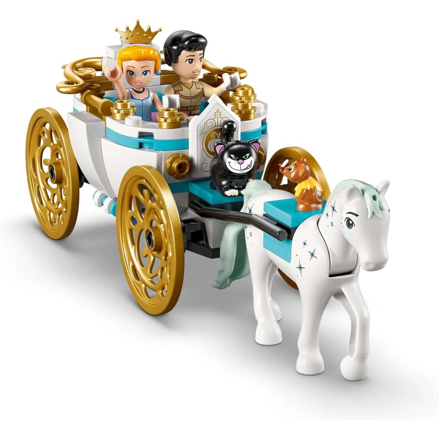 レゴ LEGO ディズニープリンセス シンデレラのおしろと馬車 43275 おもちゃ_2