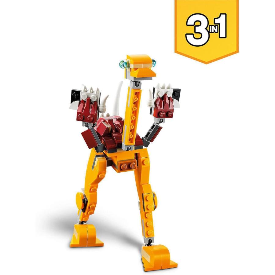 レゴ LEGO クリエイター ワイルドライオン 31112 おもちゃ ブロック プレゼント 動物 どうぶつ 男の子 女の子｜don-store｜03