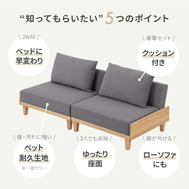 モダンデコ ベンチソファ ソファベッド 3人掛け ソファ ベッド 楽天市場】[本日もれなく全品P5倍] ソファーベッド ソファー 3人