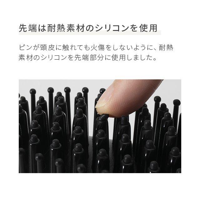 ヒートブラシ ストレート ヘアアイロン ブラシ マイナスイオン 瞬間120秒 海外対応 専用ポーチ付 ヘアーアイロン 省エネ 46W  1年保証 爆買 | MODERN DECO | 16