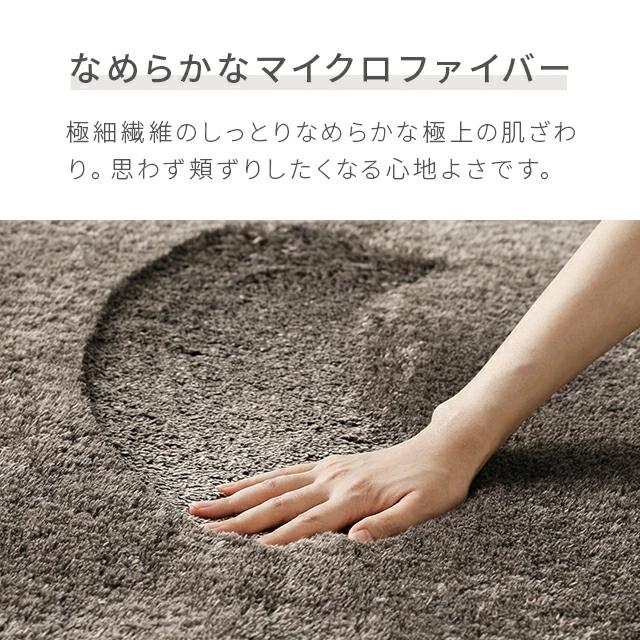 MODERN DECO（モダンデコ） ラグ 3畳 シャギーラグ 洗える 200×250 夏