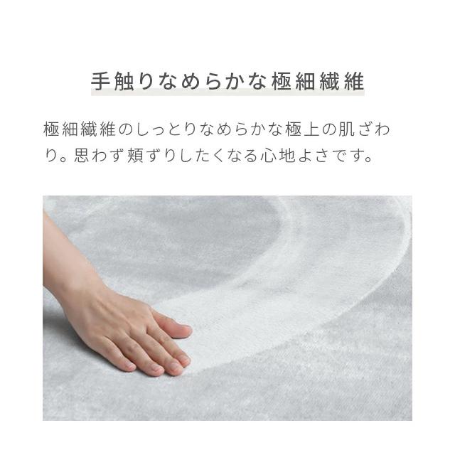 MODERN DECO（モダンデコ） ラグ 低反発 200×250 洗える 北欧 低反発