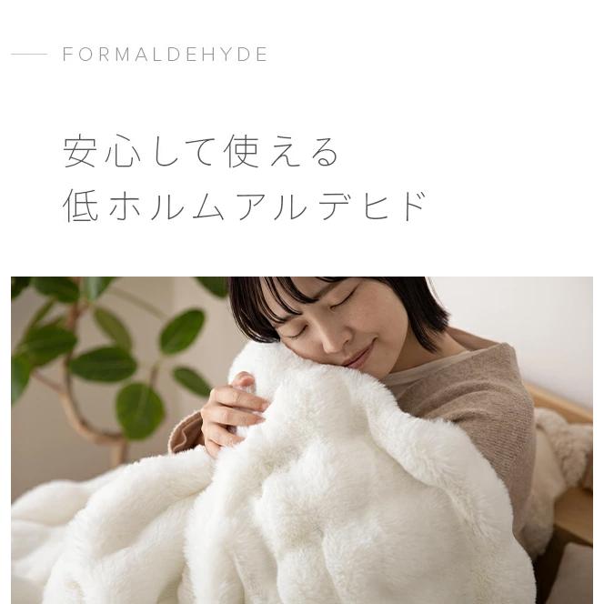 MODERN DECO（モダンデコ） 毛布 2枚合わせ シングル もこもこ毛布