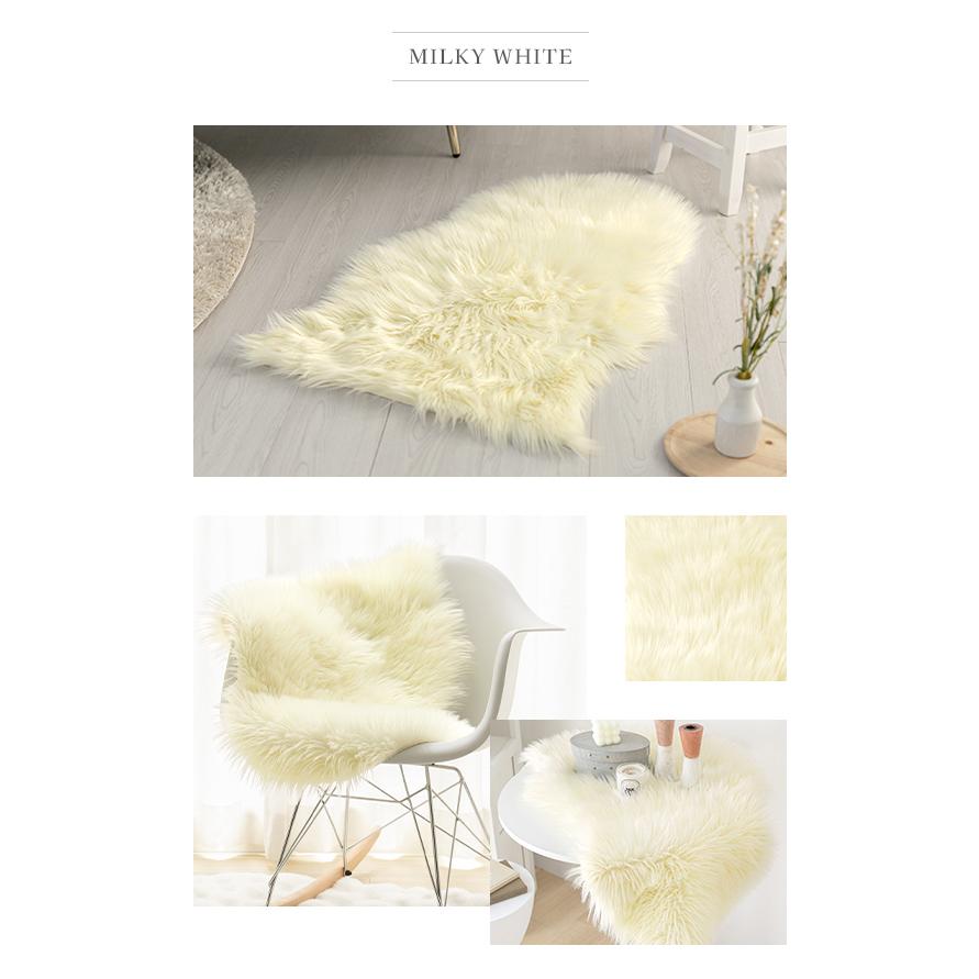 ラグ ラグマット 洗える 北欧 おしゃれ 韓国 インテリア 韓国インテリア 洗えるラグ ムートンラグ 60×90cm あったか | MODERN DECO | 02