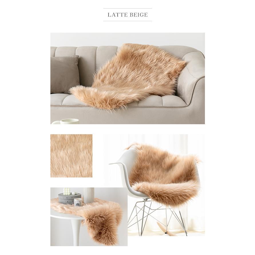 ラグ ラグマット 洗える 北欧 おしゃれ 韓国 インテリア 韓国インテリア 洗えるラグ ムートンラグ 60×90cm あったか | MODERN DECO | 03