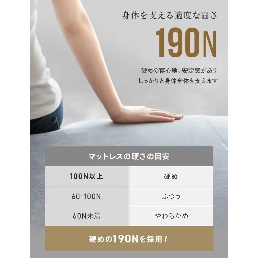 マットレス 超極厚 20cm ウレタンマットレス 三つ折り SDサイズ セミダブル 折りたたみ 高反発 洗えるカバー コンパクト収納 圧縮梱包 爆買 | MODERN DECO | 05