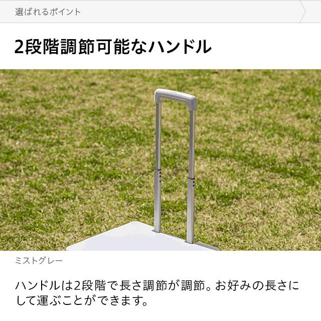 AND・DECO キャリーカート 軽量 折りたたみ 2WAY 超コンパクト カート