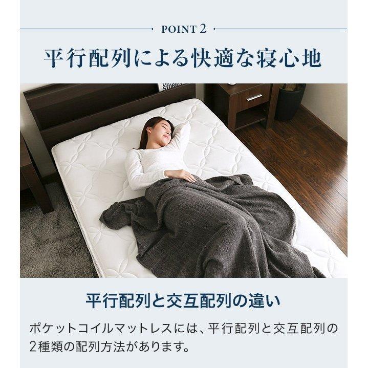 MODERN DECO 超高密度 3ゾーン マットレス セミダブル 低反発