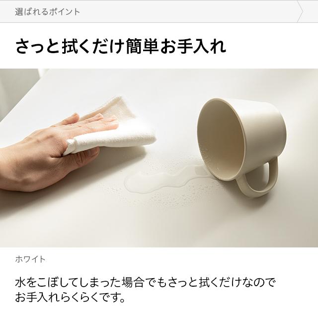 デンマーク家具 デスク パソコンデスク シンプル 130cm幅 奥行48.4cm おしゃれ 引き出し付き 在宅 オフィスデスク スリム モダンデコ | MODERN DECO | 09