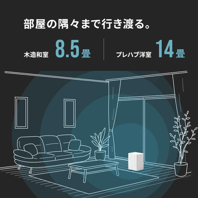 MODERN DECO（モダンデコ） 加湿器 大容量 気化式加湿器 卓上 おしゃれ