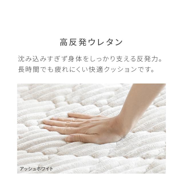 ラグ 洗える ラグマット 100×140cm 超極厚 50mm カーペット キルトラグ キルティングラグ 絨毯 北欧 おしゃれ 長方形 子供 家族 | MODERN DECO | 08