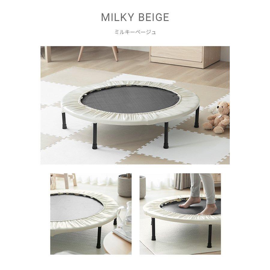 四つ折り省スペース収納 トランポリン 大人用 ダイエット 子供 家庭用 伸びにくい清音バネ仕様 本体のみ |  | 03