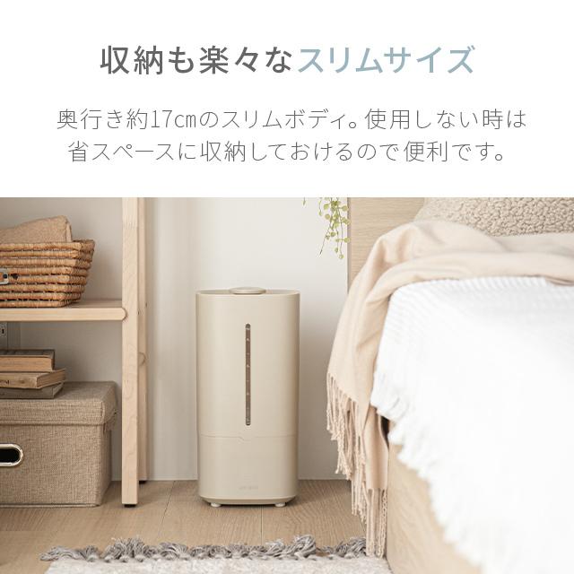 本日P+4％ 加湿器 次亜塩素酸水対応 卓上  超音波式 ウイルス対策 オフィス おしゃれ 上から給水 上部給水式 超音波加湿器 小型  1年保証 爆買 | MODERN DECO | 13