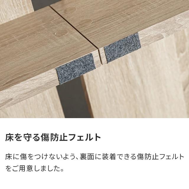 ステージベッド ベッド セミダブル 宮棚付 ベッドフレーム ローベッド すのこベッド sd フロアベッド すのこ おしゃれ | MODERN DECO | 14