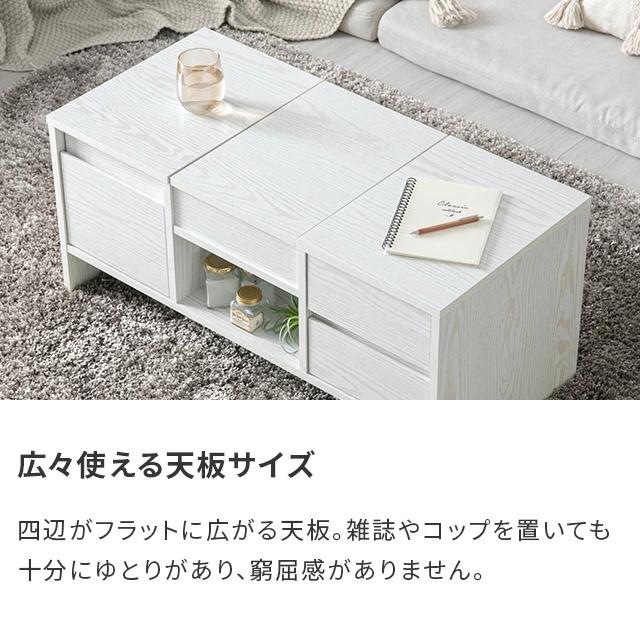 MODERN DECO ドレッサーテーブル 幅85cm 化粧台 鏡台 テーブル