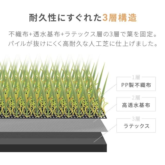 MODERN DECO（モダンデコ） 人工芝 2m×10m ロール 芝丈35mm 防草タイプ