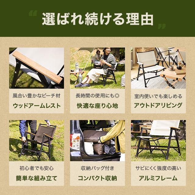 AND・DECO アウトドアチェア 軽量 コンパクト チェア 1人掛け AND・DECO アウトドアチェア 軽量 コンパクト チェア 1人掛け