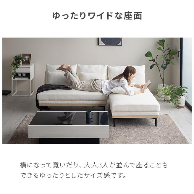 モダンデコ　ソファ　3人がけ　オットマン付き　おしゃれ Amazon｜モダンデコ ソファー 3人掛け L字 オットマン付き