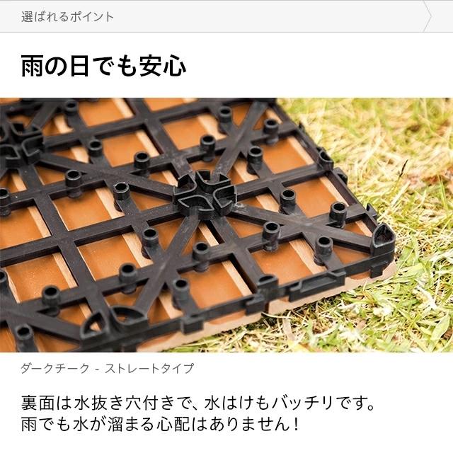 MODERN DECO（モダンデコ） ウッドパネル ウッドタイル ベランダ 庭 81