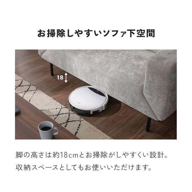 ソファ ソファーベッド 2人掛け 回転式アーム コンパクト 幅136cm ソファ ソファベッド 2人 二人掛け コンパクトソファ カウチソファ カウチソファー 新生活 | MODERN DECO | 17