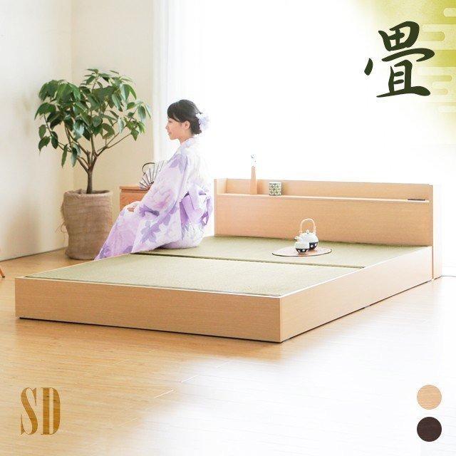 MODERN DECO（モダンデコ） 畳ベッド たたみベッド セミダブル 収納