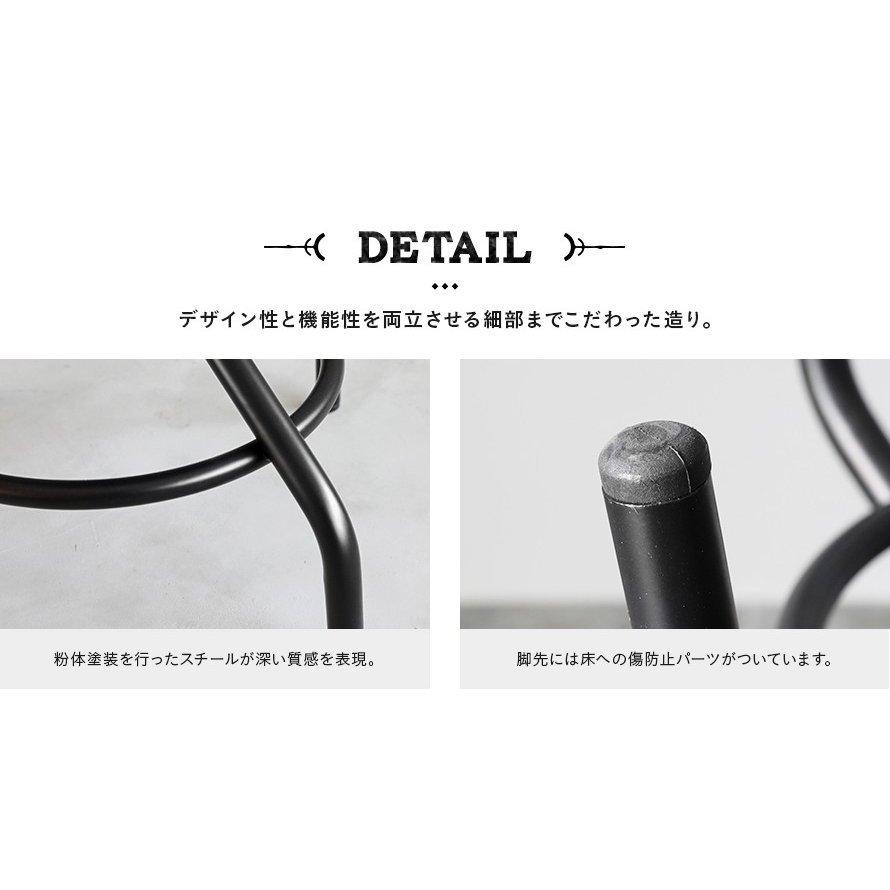 チェア カウンターチェア 昇降式 ハイタイプ 高め イス 椅子 sanctum 木製 無垢材 ヴィンテージ おしゃれ 男前インテリア 男前家具 | MODERN DECO | 12