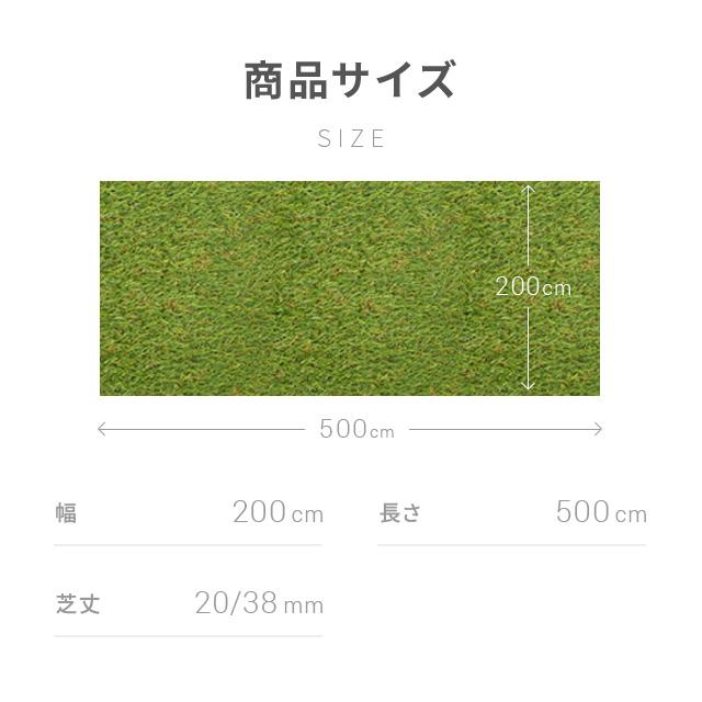 人工芝 2m×5m ロール 芝丈20mm diy 芝生 マット モダンデコ | MODERN DECO | 23