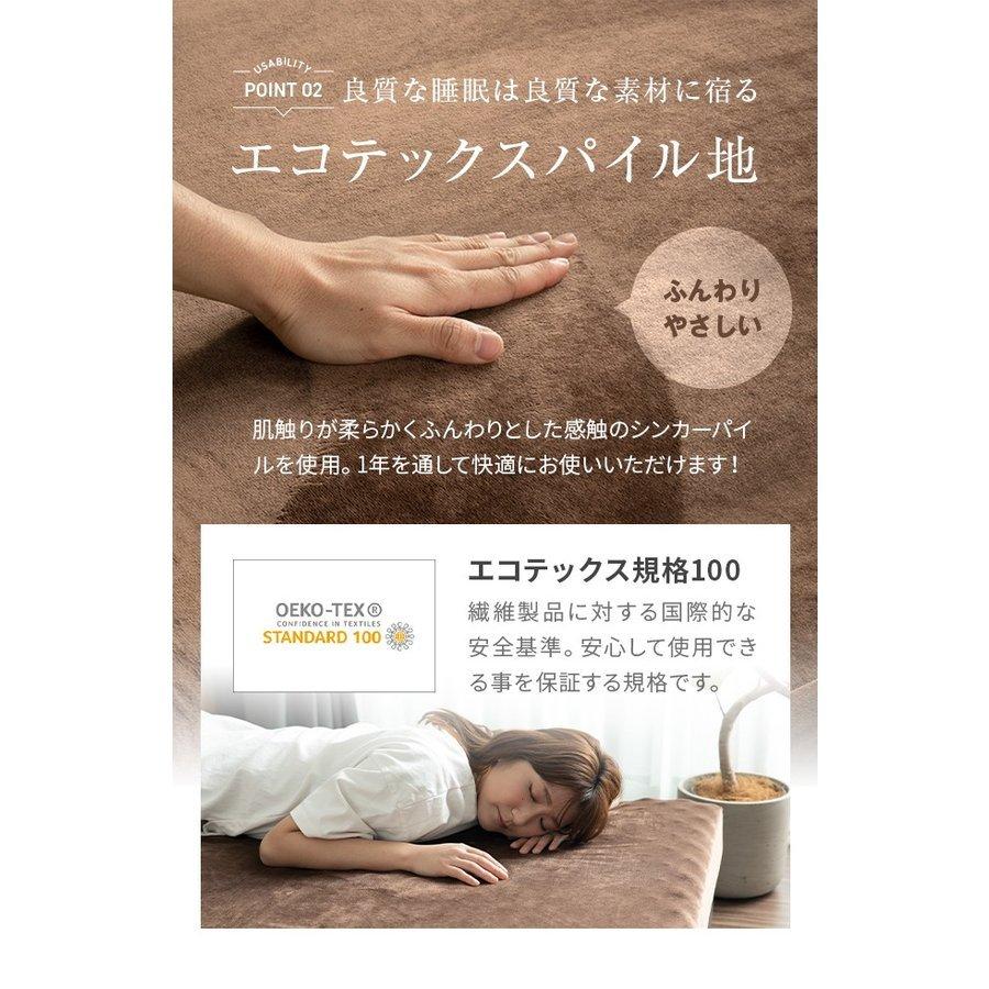 MODERN DECO（モダンデコ） マットレス ダブル 高反発 極厚10cm 体圧