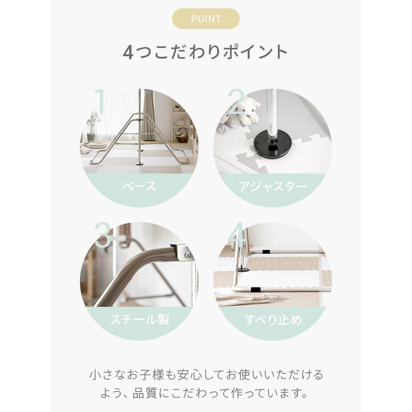 室内に溶け込むおしゃれカラー オフホワイトなど話題のニュアンスカラー 折りたたみ鉄棒 鉄棒 折り畳み 高さ5段階調整 室内 屋外 家庭用 |  | 16