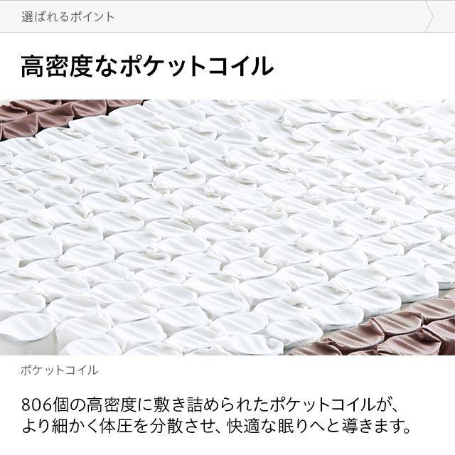 MODERN DECO（モダンデコ） 本日P+4％ 超極厚 25cm ポケットコイル