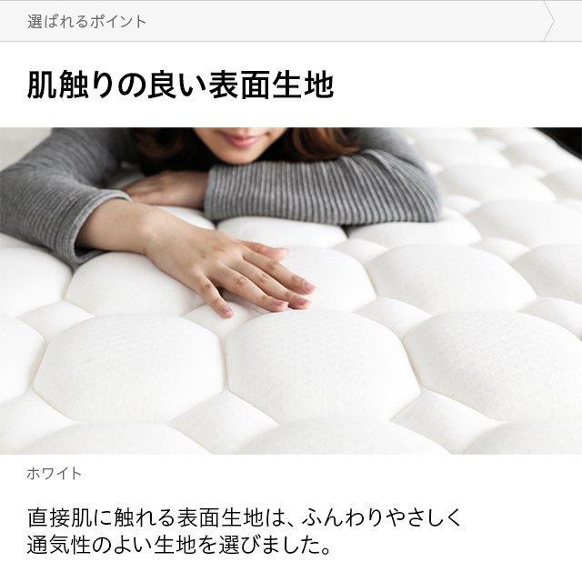 ❤️大特価❤️ マットレス　クイーン　18cm ポケットコイル　高密度　体圧分散 ネルコンシェルジュ 高密度ポケットコイルマットレス シングル