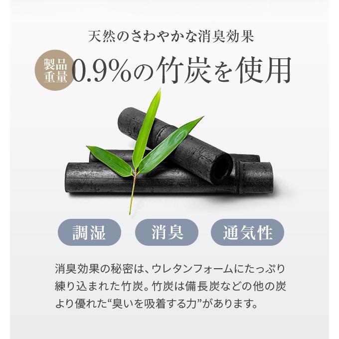 三つ折マットレス スタンダード+消臭タイプ シングル モダンデコ | MODERN DECO | 06