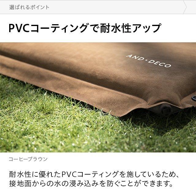 車中泊 マット 厚み5cm 幅132cm 枕付き エアベッド レジャーマット 折りたたみ 収納バッグ付き ソロキャンプ  3ヵ月保証 | MODERN DECO | 11