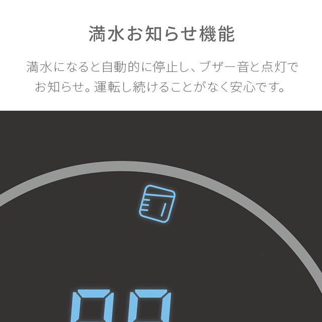 AND・DECO 除湿機 コンパクト コンプレッサー式 パワフル 部屋干し