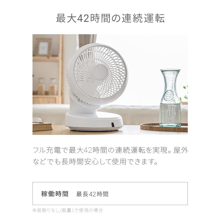 AND・DECO サーキュレーター dc 扇風機 小型 おしゃれ 360 首 AND・DECO サーキュレーター dc 扇風機 小型 おしゃれ 360 首