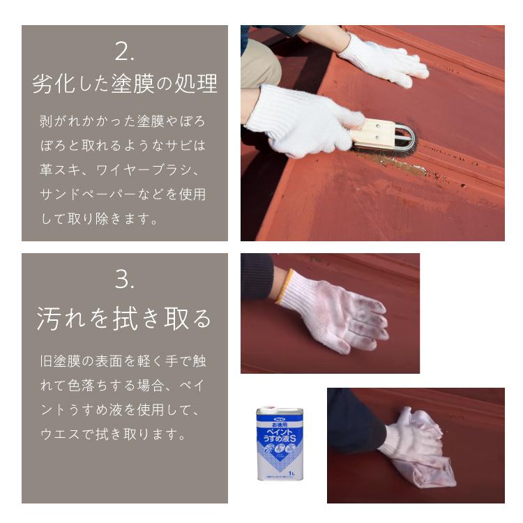 アサヒペン 1回塗り サビの上からそのまま塗れる 油性高耐久アクリル 