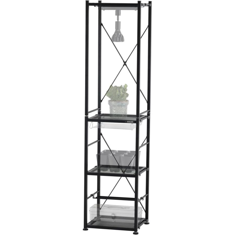 ビビラボ（BIBILAB） ビザールプランツラック スクエア LPR-350-BK