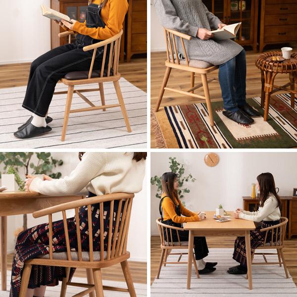 ビンテージ　ウインザーチェア　1脚 アッシュ無垢材のウィンザーチェア 【1脚のみ】＜ienowa