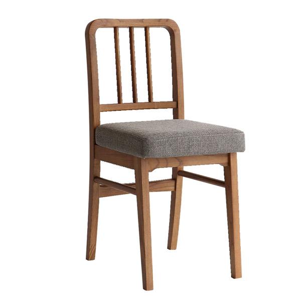 ファブリックダイニングチェア① チェア 1脚 木製 ファブリック ダイニングチェア 幅35cm 奥行