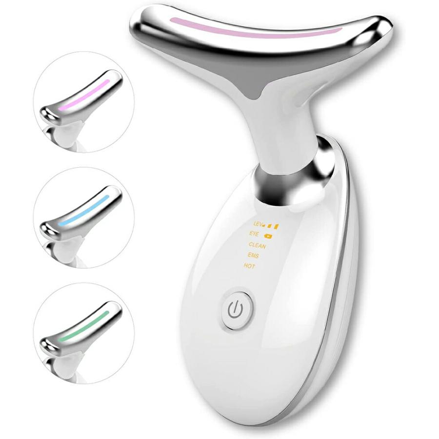 ems 美顔器 1台多役 リフトアップ効果 LED光エステ 首 顔 3in1 ems 美顔器 1台多役 リフトアップ効果 LED光エステ 首 顔 3in1