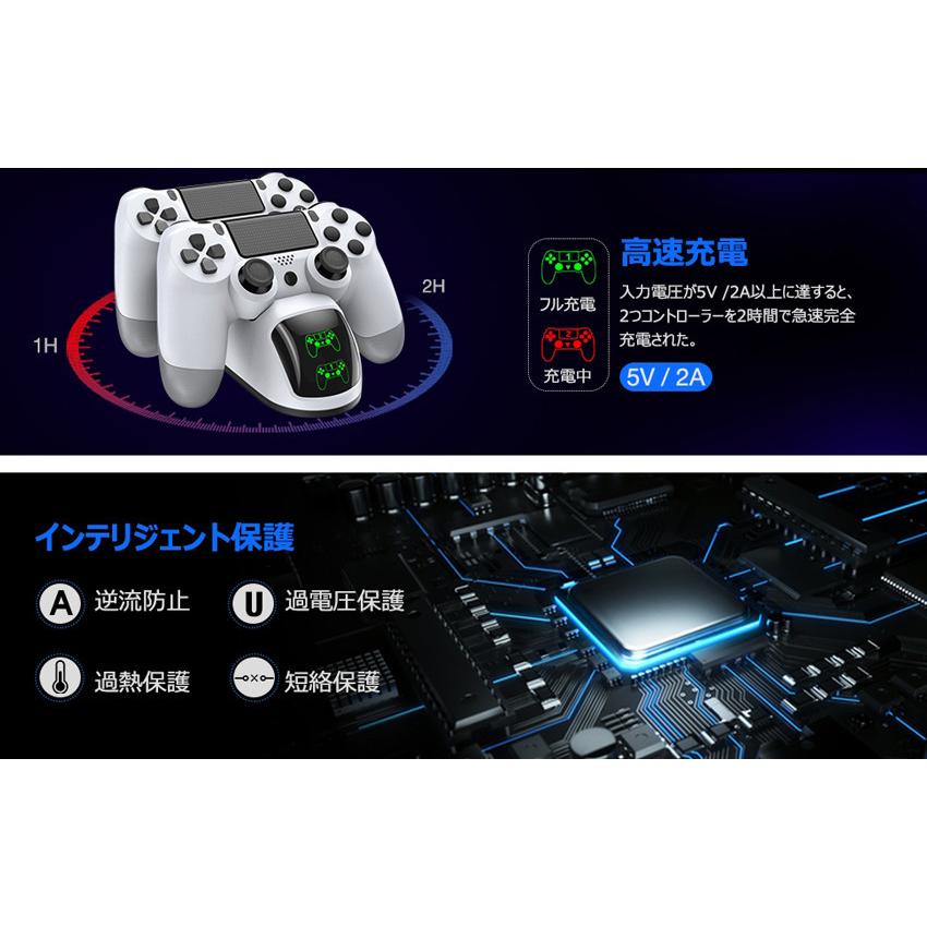 Beboncool Ps4 コントローラー 充電スタンド Ps4 コントローラー 充電器 プレイステーション4 充電 スタンド 周辺機器 ２台同時充電可能 収納 充電台 １年保証 W Rb Jp ドンドンドーゾ 通販 Yahoo ショッピング