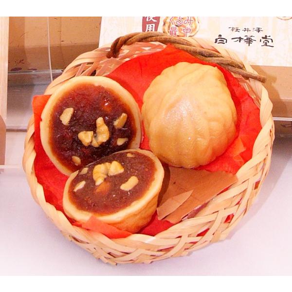 信州長野県のお土産 お菓子 和菓子 くるみ最中6個入 : お土産どんぐり